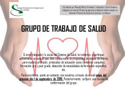 C.P.T.S. CORDOBA: NUEVO GRUPO DE TRABAJO DE SALUD