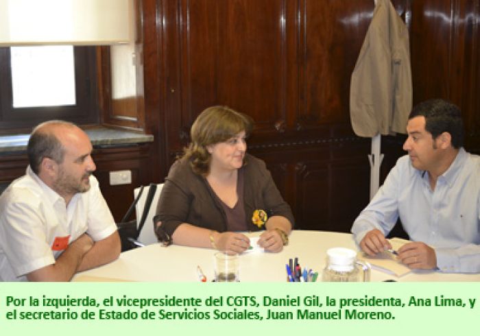 El CGTS se reúne con el secretario de Estado de Servicios Sociales