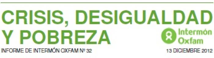 Intermon Oxfam denuncia que si no se corrigen las medidas de austeridad y los recortes sociales, el 40 % de la población española estaría en riesgo de pobreza y exclusión social en 2022