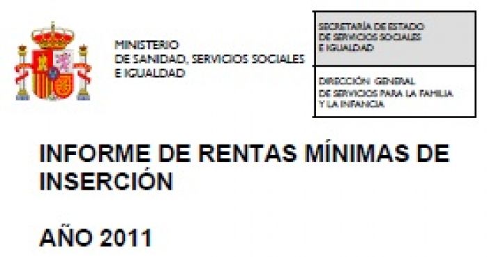 Informe de Rentas Mínimas de Inserción 2011