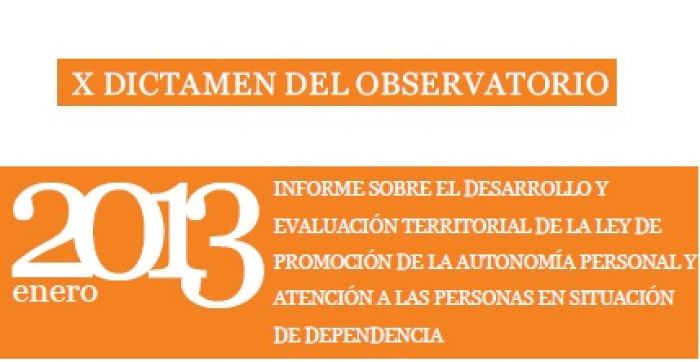 El Observatorio de la Dependencia suspende la actuación de Murcia