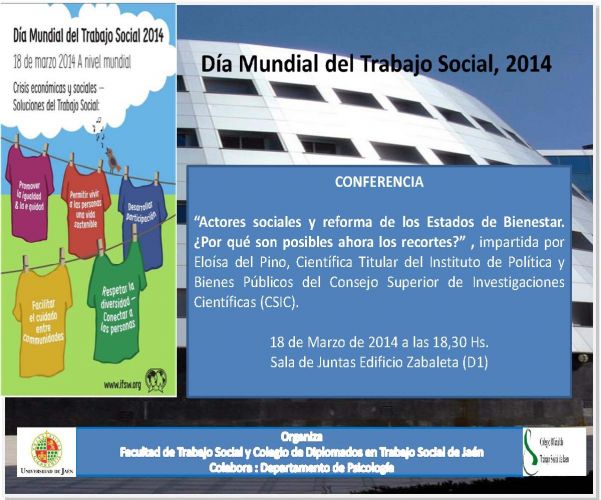 Actos Día Mundial del Trabajo Social
