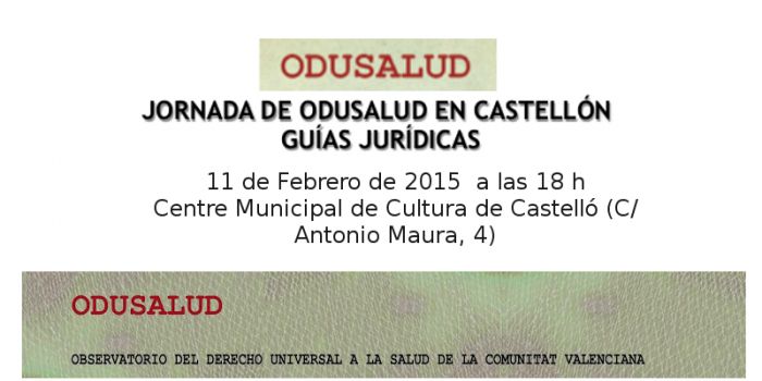 Jornada ODUSALUD: Guías Jurídicas