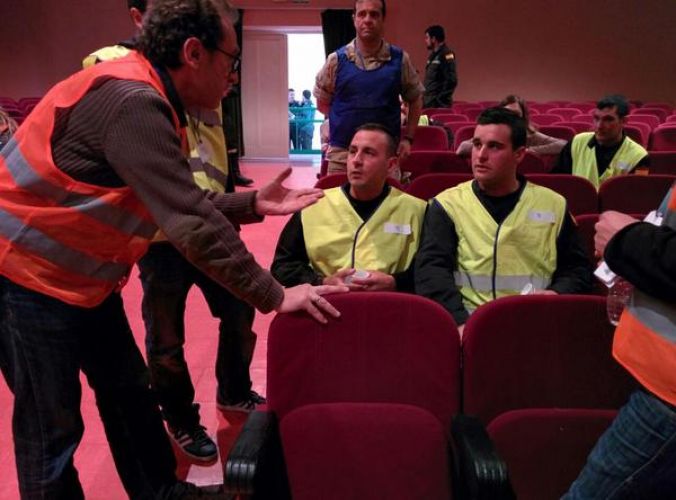 El Colegio de Trabajo Social participa en el Simulacro Daimiel 2015