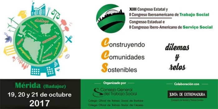 XIII Congreso Estatal del Trabajo Social y I Iberoamericano de Trabajo Social / Servicio Social 2017