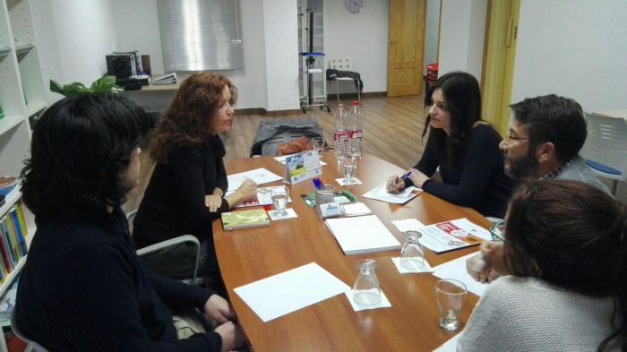 Reunión con el Grupo parlamentario Podemos de la Asamblea Regional