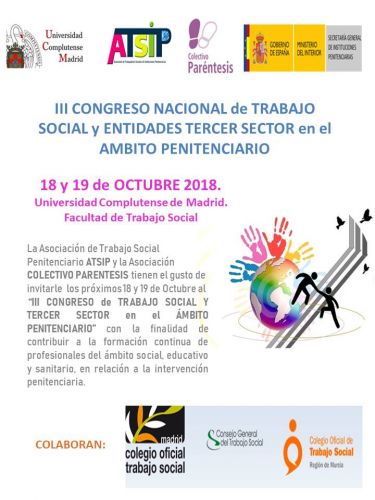 III Congreso Nacional de Trabajo Social y entidades tercer sector en el ámbito penitenciario