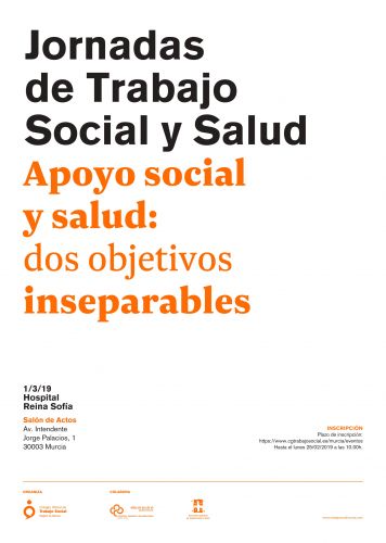 Jornadas de Trabajo Social y Salud - 09.00 a 15.00h Hospital Reina Sofía (Murcia)