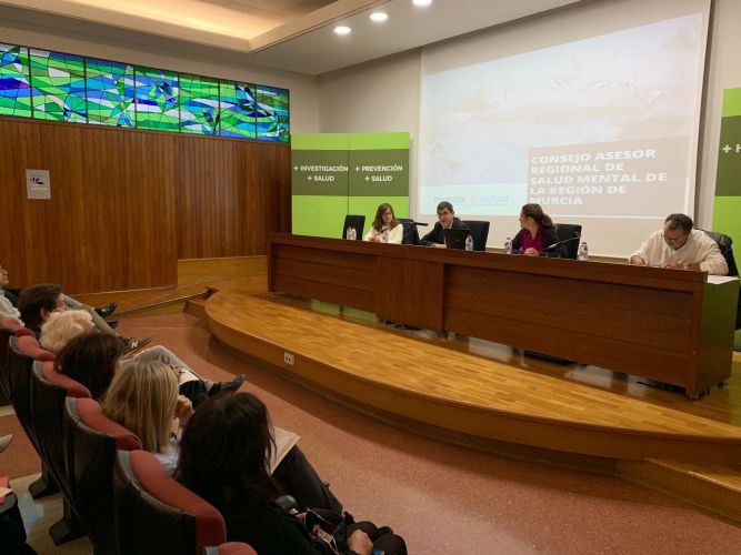 El Colegio asiste al Consejo Regional de Salud Mental de la Región de Murcia
