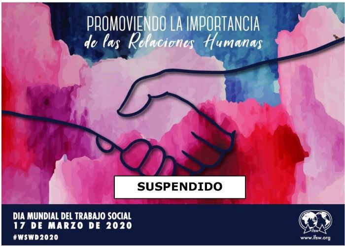 Aplazamiento actividades Día Mundial del Trabajo Social