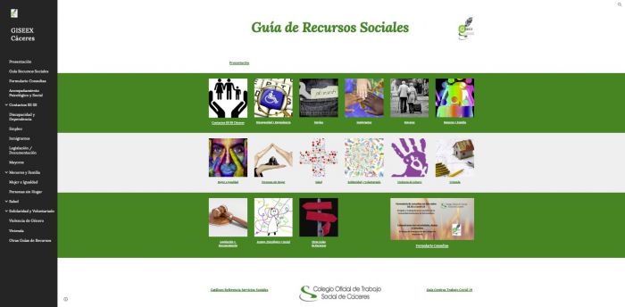 PRESENTACIÓN GUÍA-WEB DE RECURSOS SOCIALES ANTE EL COVID-19
