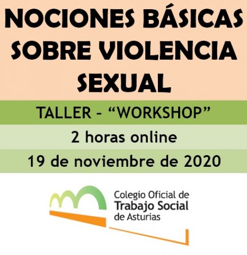 Taller-Workshop "Nociones Básicas sobre Violencia Sexual" | Online y Gratuito