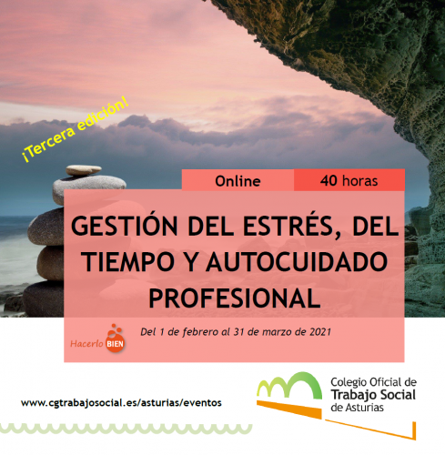 FORMACIÓN COTSA | Gestión del estrés, del tiempo y autocuidado profesional
