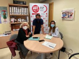 LA VOCALIA DE EDUCACION DEL C.P.T.S. CORDOBA SE REUNE CON UGT