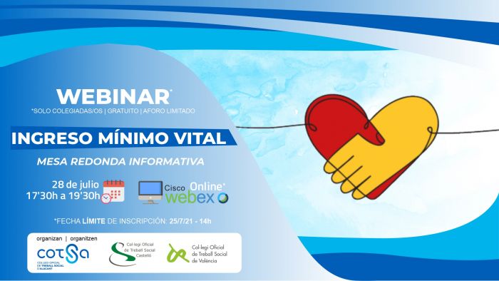 Webinar "Mesa redonda informativa sobre Ingreso Mínimo Vital"