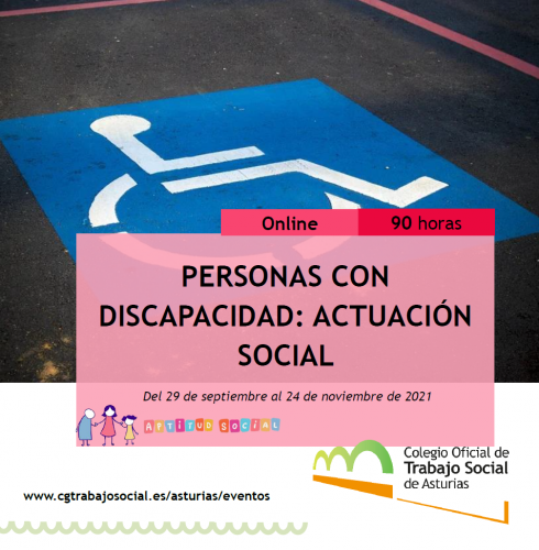 FORMACIÓN | Personas con discapacidad: actuación social