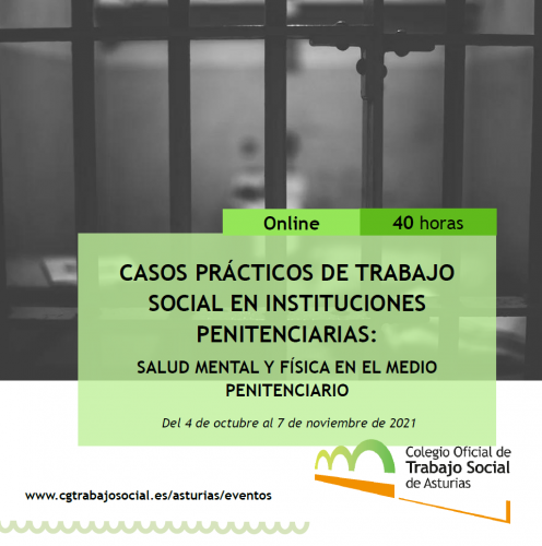 FORMACIÓN | Casos prácticos de Trabajo Social en Instituciones Penitenciarias