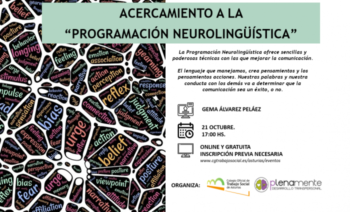 WEBINAR GRATUITA | Acercamiento a la Programación Neurolingüística