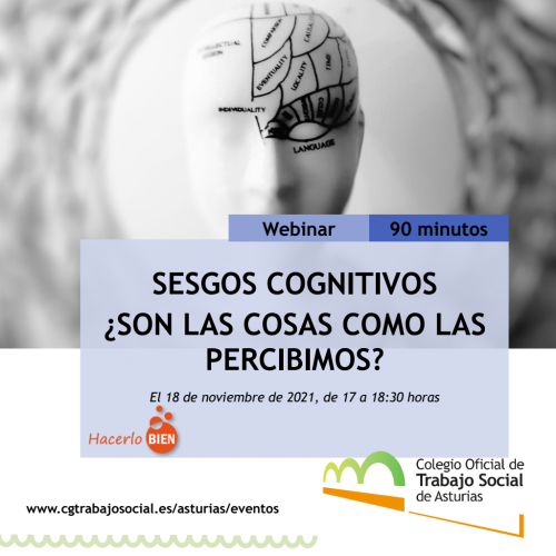 WEBINAR | Sesgos cognitivos ¿Son las cosas como las percibimos?