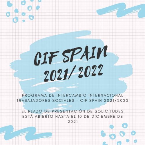 Programa de Intercambio Internacional Trabajadores Sociales - CIF Spain 2021/2022