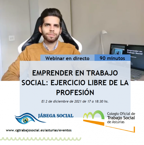 TALLER ONLINE l Emprender en Trabajo Social: ejercicio libre de la profesión