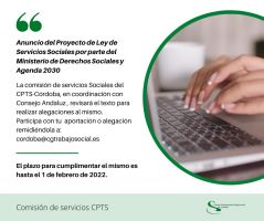 Consulta Pública Anteproyecto de Ley de Servicios Sociales.