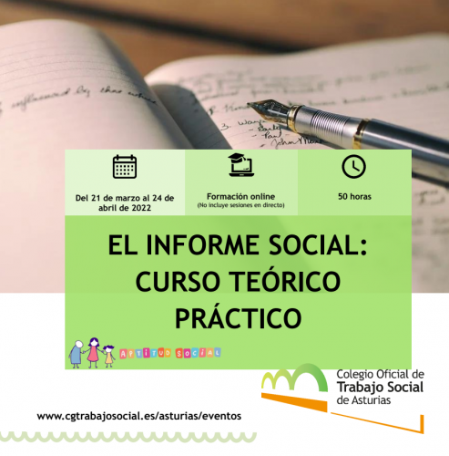 FORMACIÓN | El informe social: curso teórico práctico