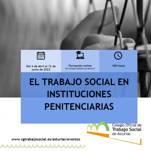 FORMACIÓN | El Trabajo Social en Instituciones Penitenciarias