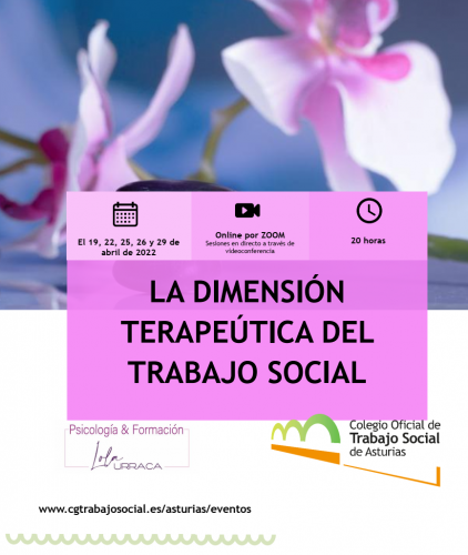 FORMACION | La dimensión terapéutica del Trabajo Social
