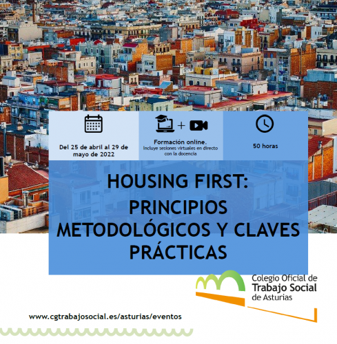 FORMACIÓN | Housing First: principios metodológicos y claves prácticas