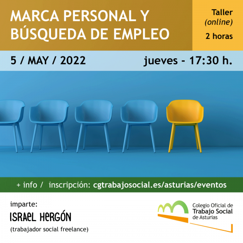 WEBINAR GRATUITA* "Marca personal y búsqueda de empleo"