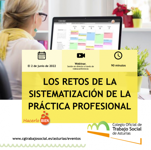 WEBINAR GRATUITA* "Los retos de la sistematización de la práctica profesional"
