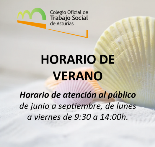 HORARIO | Horario de verano y vacaciones