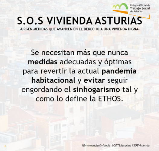 COMUNICADO | El Colegio Oficial de Trabajo Social de Asturias se reúne con los grupos parlamentarios asturianos para presentar sus propuestas ante la emergencia habitacional asturiana