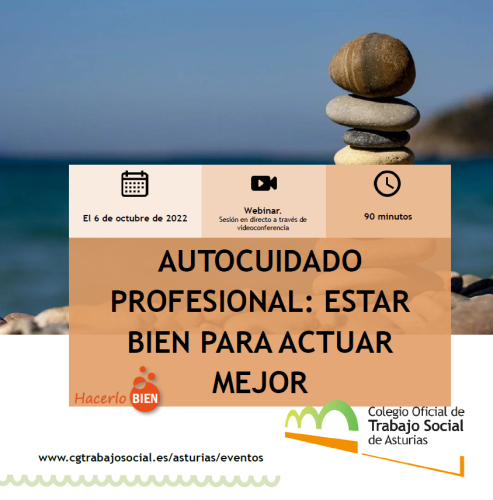 WEBINAR GRATUITA* | Autocuidado profesional: estar bien para actuar mejor