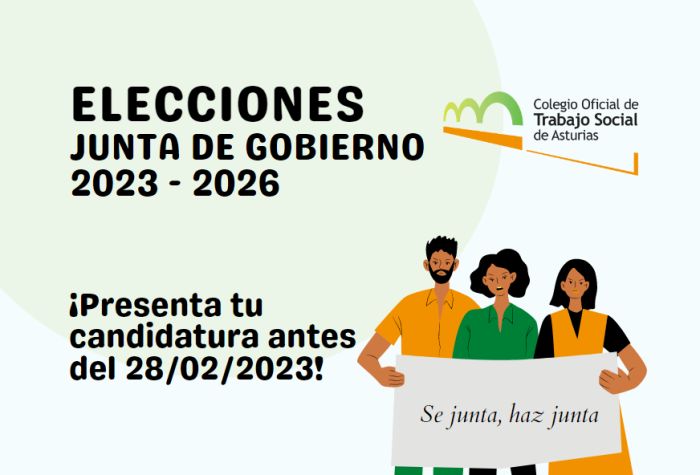 ELECCIONES | ¡Esperamos tu candidatura! Se Junta, haz Junta