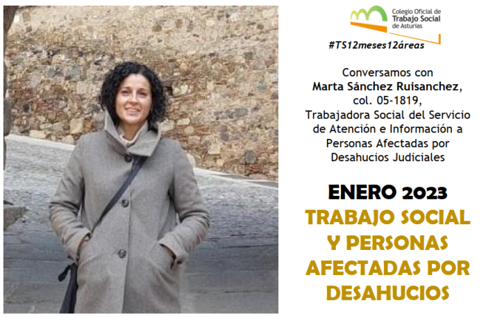 #12meses12áreas | Enero, Trabajo social y personas afectadas por desahucios judiciales