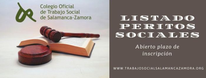 Abierto el plazo de inscripción en Turno de Peritaje Social.