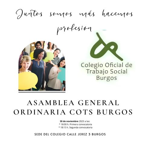 Convocatoria 2ªAsamblea General Ordinaria 2023