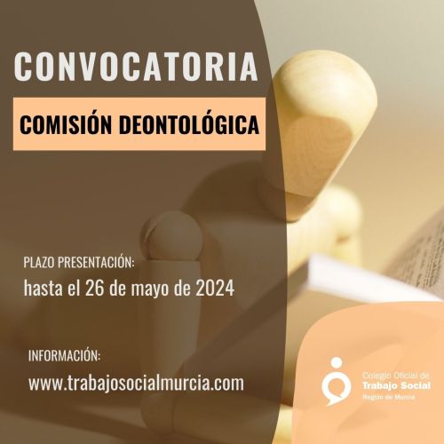 Convocatoria de la Comisión Deontológica para provisión de vacantes