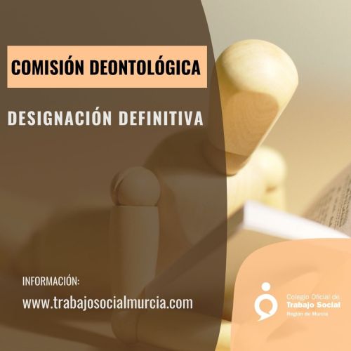 Comisión Deontológica: Designación definitiva de miembros.