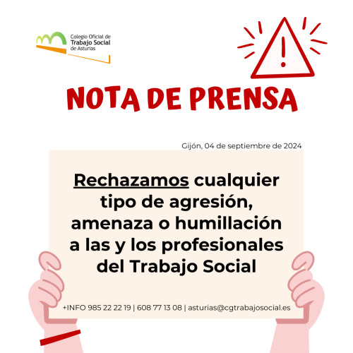 ¡¡¡NO MAS AGRESIONES A TRABAJADORAS SOCIALES!!!