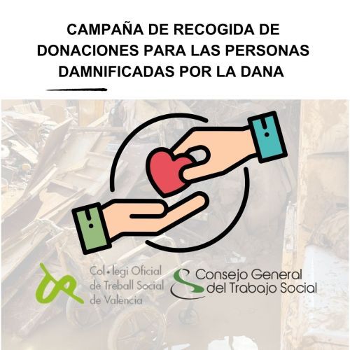 Campaña del CGTS de donaciones para personas damnificadas por la DANA R