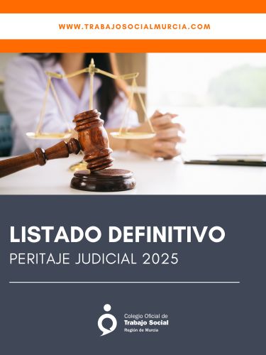 Listado definitivo de Peritaje Judicial 2025