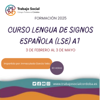 CURSO "LENGUA DE SIGNOS ESPAÑOLA (LSE) A1."