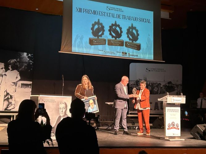 El Colegio asiste a la Asamblea General y al Premio Profesional del Consejo General del Trabajo Social