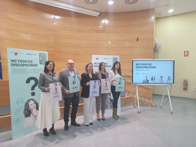 El Colegio asiste a la presentación de la Campaña "NO TODO ES DISCAPACIDAD"- Una herramienta para la reflexión y el autoconocimiento.