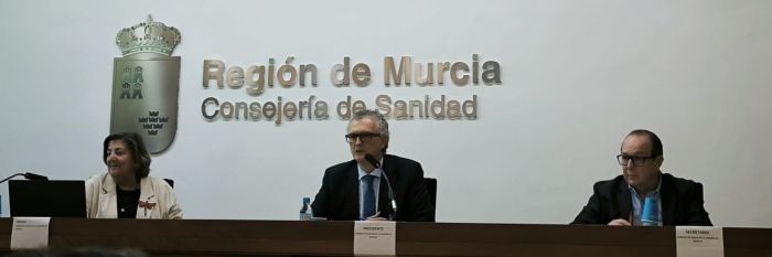 El colegio asiste a la convocatoria del Consejo de Salud de la Región de Murcia