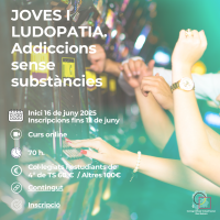 2025 Jóvenes y Ludopatía. Adicciones sin sustancias.
