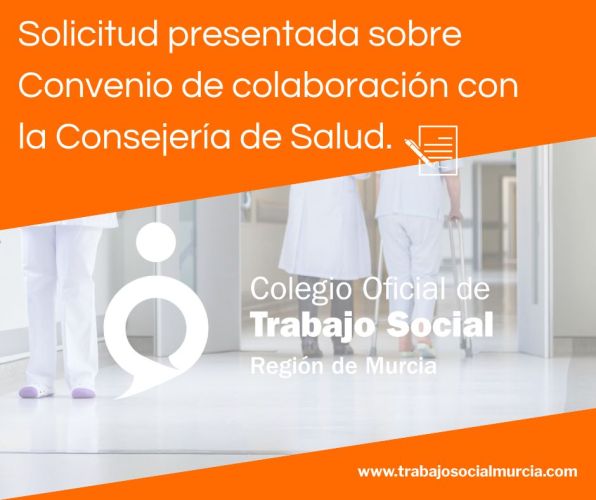 El Colegio solicita a la Consejería de Salud el establecimiento de un convenio de colaboración